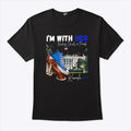 I’m With Her Rocking Chucks And Pearls Kamala 2024 T Shirt