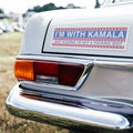 I’m With Kamala Just Kidding Car Magnet