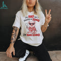 I’m fat but I identify as skinny I’m trans slender Pig cartoon shirt