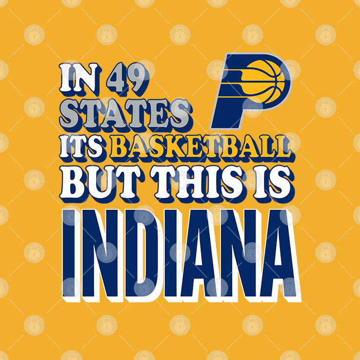 In 49 States It’s Basketball But This Is Indiana Pacers Shirt