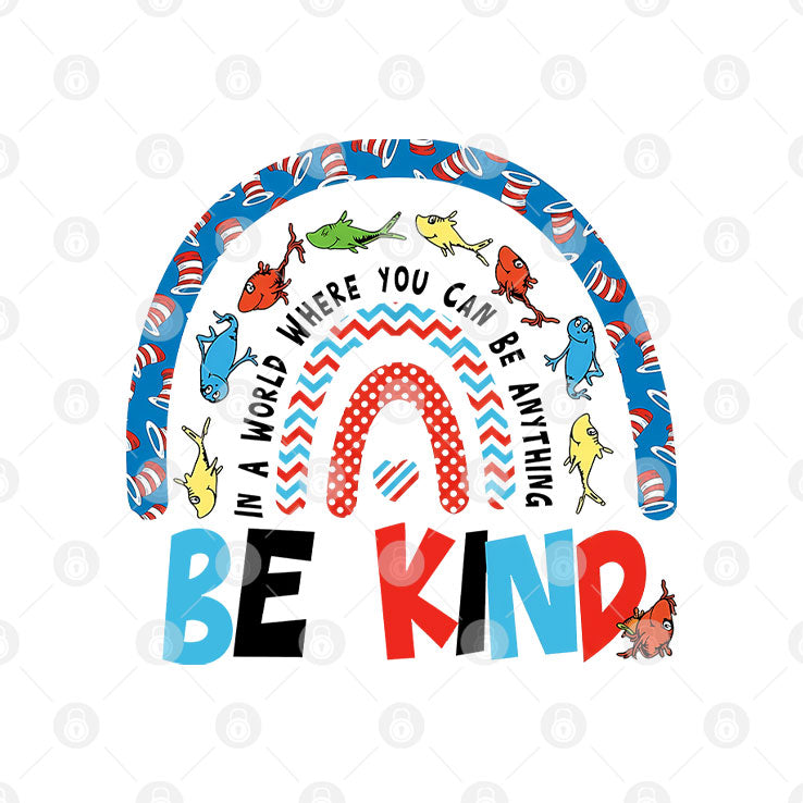 In A World Where You Can Be Anything Be Kind Tee Shirt