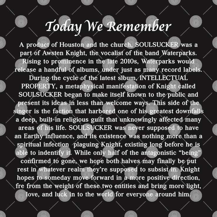 In Loving Memory Soulsucker August 2nd 2024 Waterparks Shirt