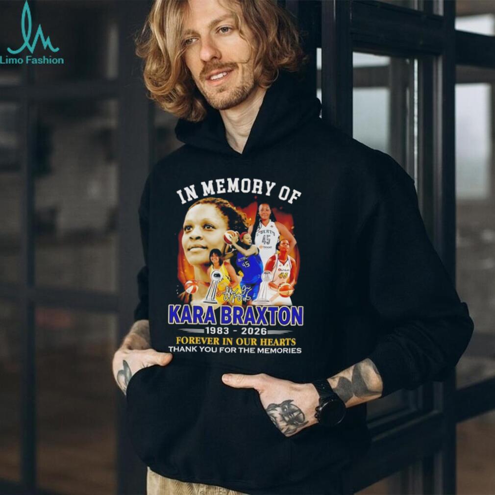 In Memory of Kara Braxton 1983 2026 Forever In Our Hearts Tribute Shirt