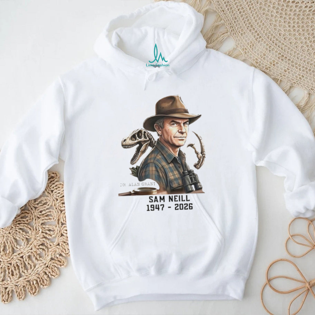 In Memory of Sam Neill Dr Alan Grant 1947 2026 shirt