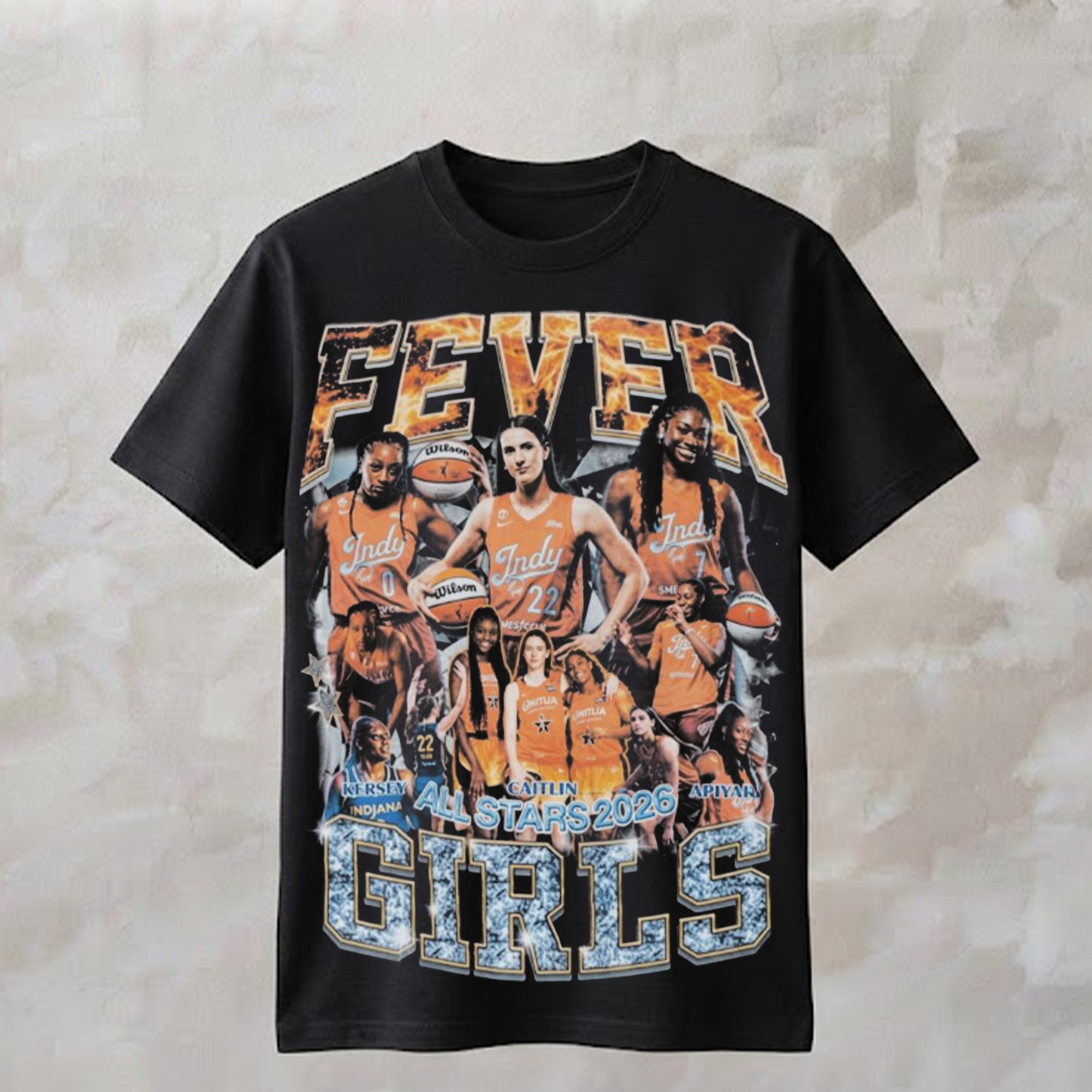 Indiana Fever Girl All Stars 2026 Shirt