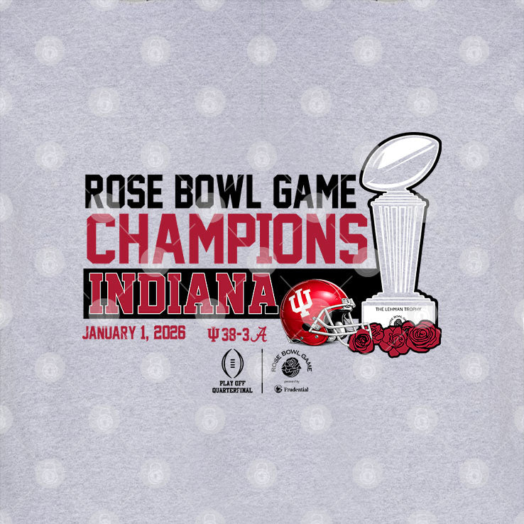 Indiana Football 2026 CFP Rose Bowl Champions T Shirt