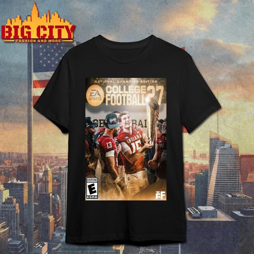 Indiana Football EA College Football 27 National Champion Edition Poster Shirt