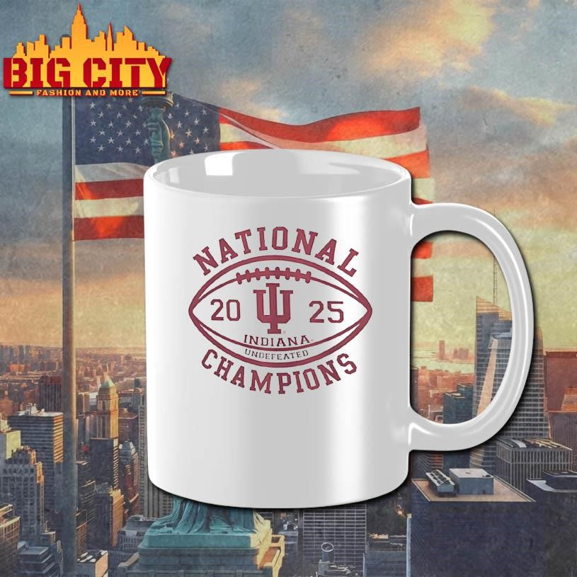 Indiana Football National Champions Undefeated 2025 Vintage Shirt