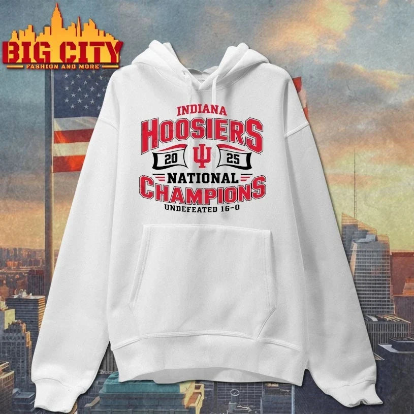 Indiana Hoosier 2025 national champions Undefeated 16-0 t-shirt