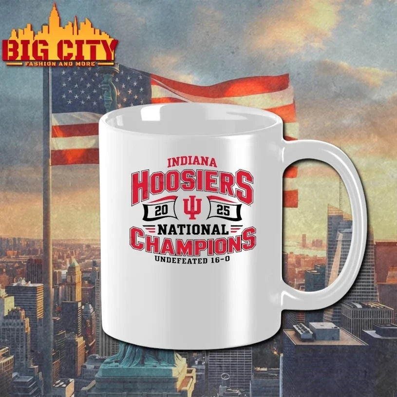 Indiana Hoosier 2025 national champions Undefeated 16-0 t-shirt