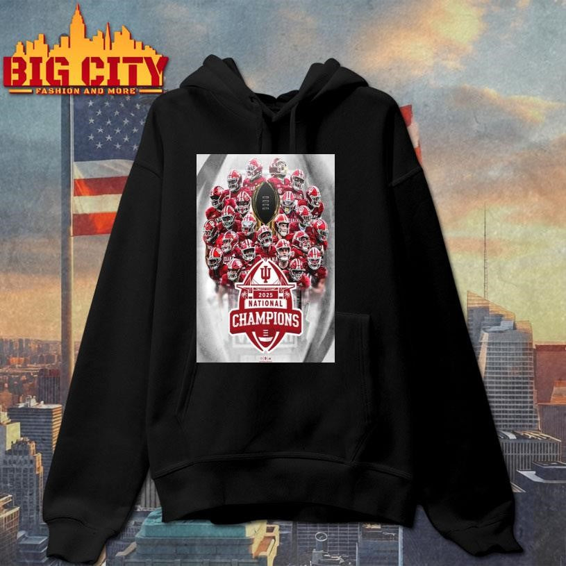 Indiana National Champions 2026 Poster Shirt