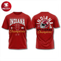 Indiana National Championship 2026 Two Sided Shirt