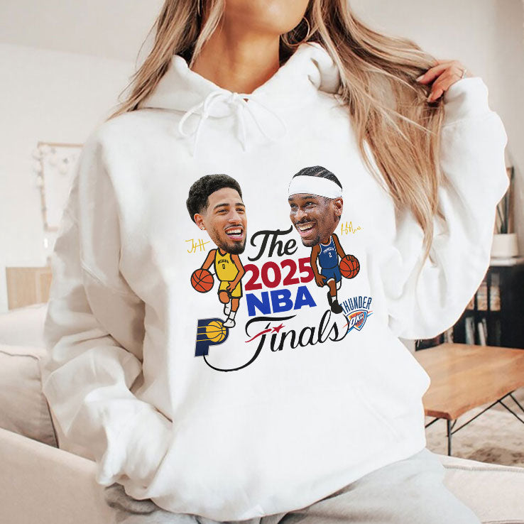 Indiana Pacers Vs Oklahoma City Thunder The 2025 NBA Finals Signature T Shirt