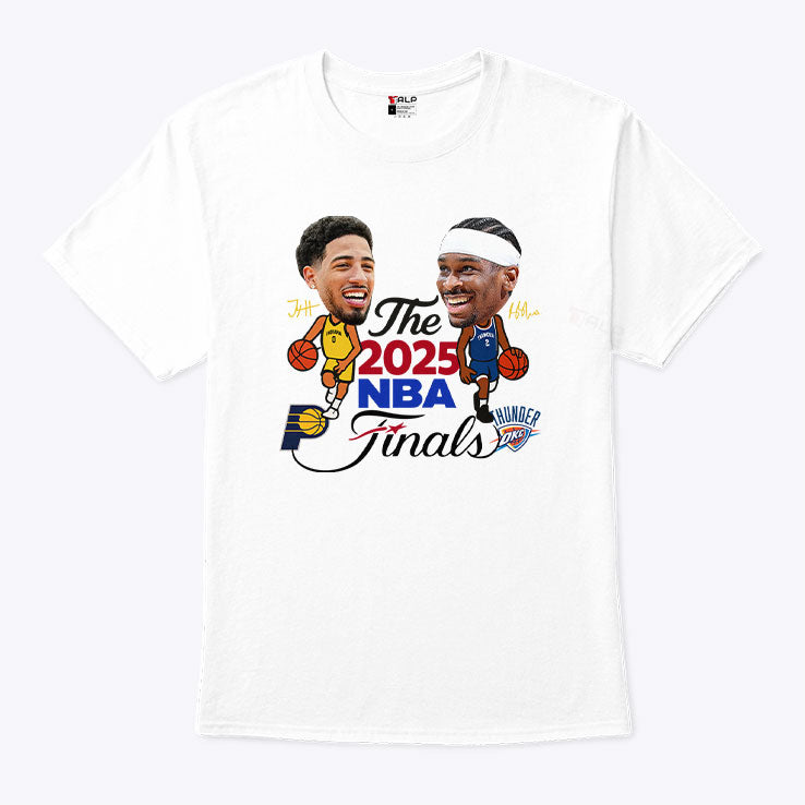 Indiana Pacers Vs Oklahoma City Thunder The 2025 NBA Finals Signature T Shirt