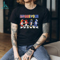 Indianapolis City Sports Mascots Abbey Road Parody T shirt