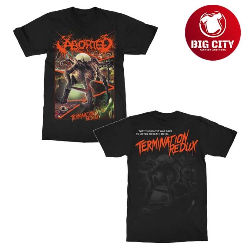 Indiemerchstore Aborted Termination Redux Two Sided Shirt