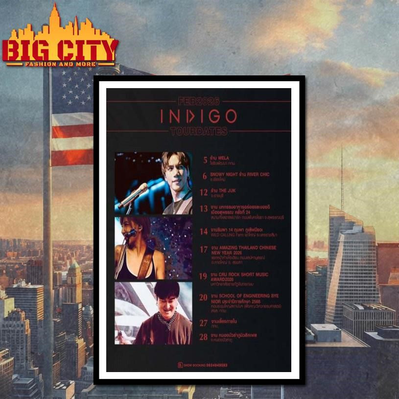 Indigo February 2026 Poster Shirt