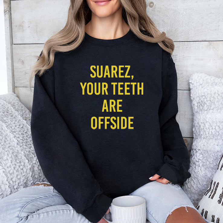 Inter Miami Suarez Your Teeth Are Offside Shirt