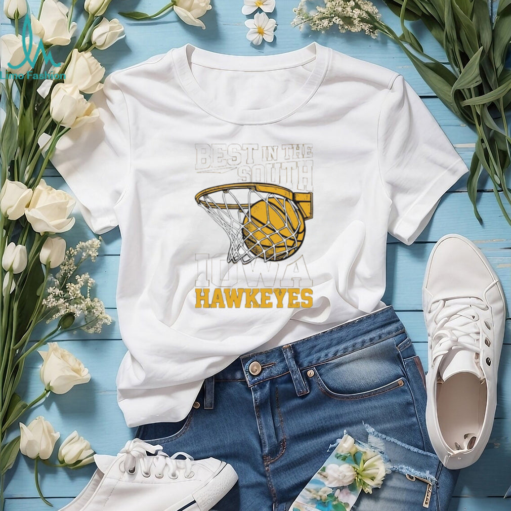 Iowa Hawkeyes Best In The South Basketball Hoop T Shirt