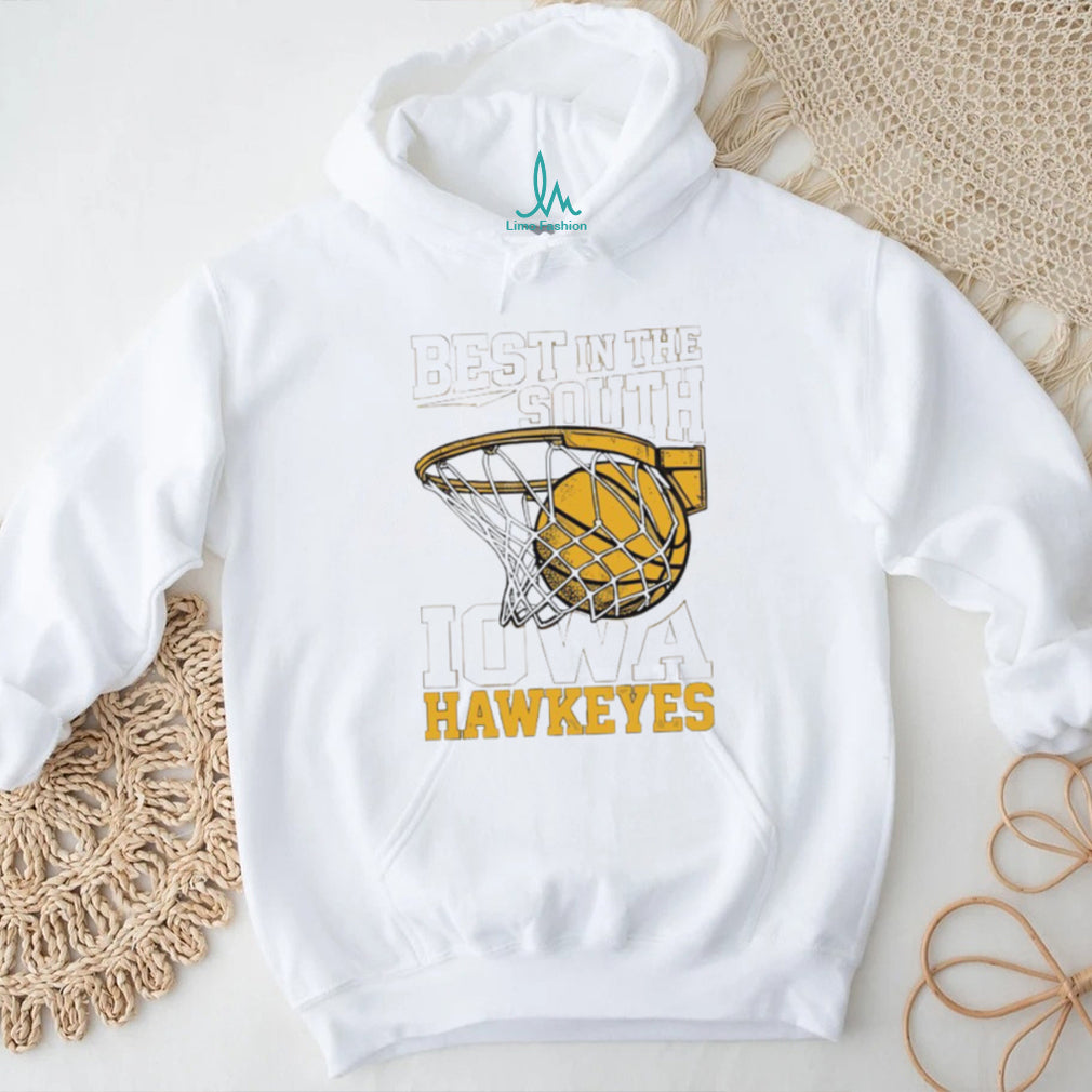 Iowa Hawkeyes Best In The South Basketball Hoop T Shirt