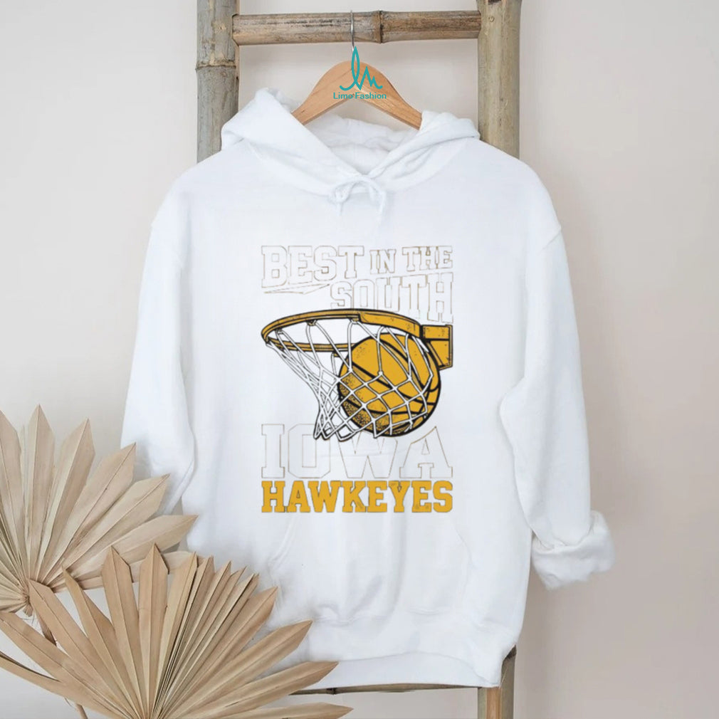 Iowa Hawkeyes Best In The South Basketball Hoop T Shirt