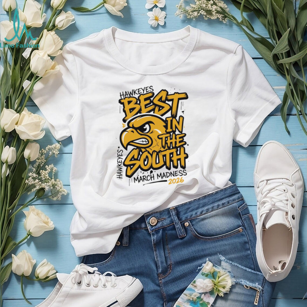 Iowa Hawkeyes March Madness 2026 Best In The South Mascot T Shirt
