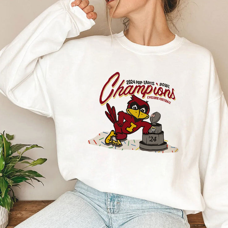 Iowa State Cyclones Football Pop-tarts Bowl Champions 2024 Shirt