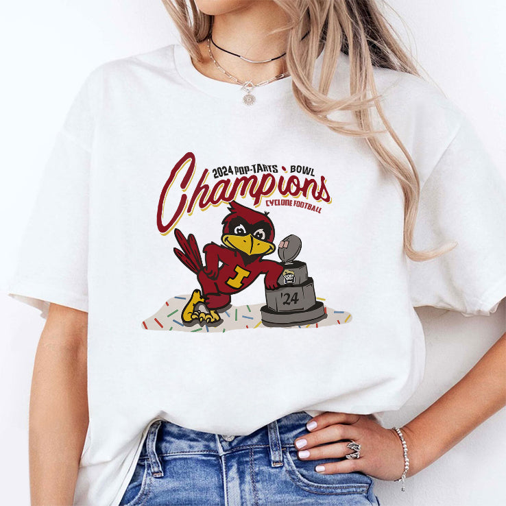 Iowa State Cyclones Football Pop-tarts Bowl Champions 2024 Shirt