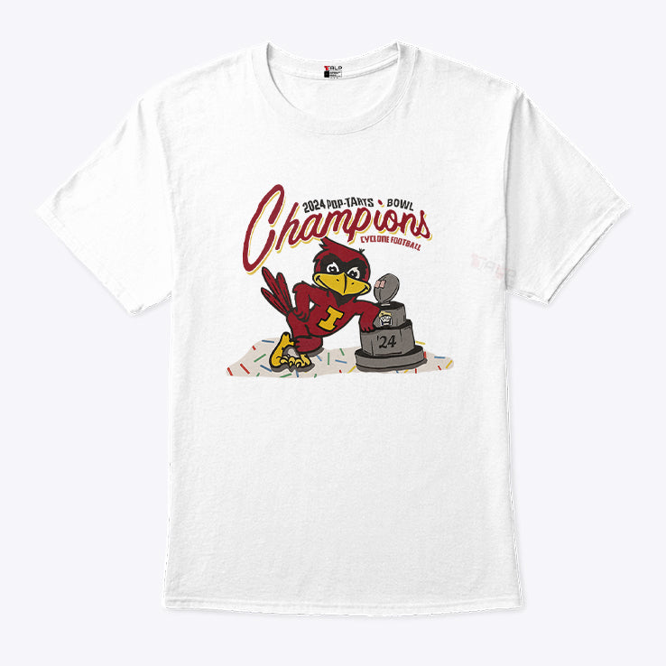 Iowa State Cyclones Football Pop-tarts Bowl Champions 2024 Shirt