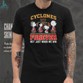Iowa State Cyclones Forever Peanuts Walking Gang T Shirt