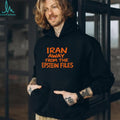 Iran Away From The Epstein Files Funny Political Parody T shirt