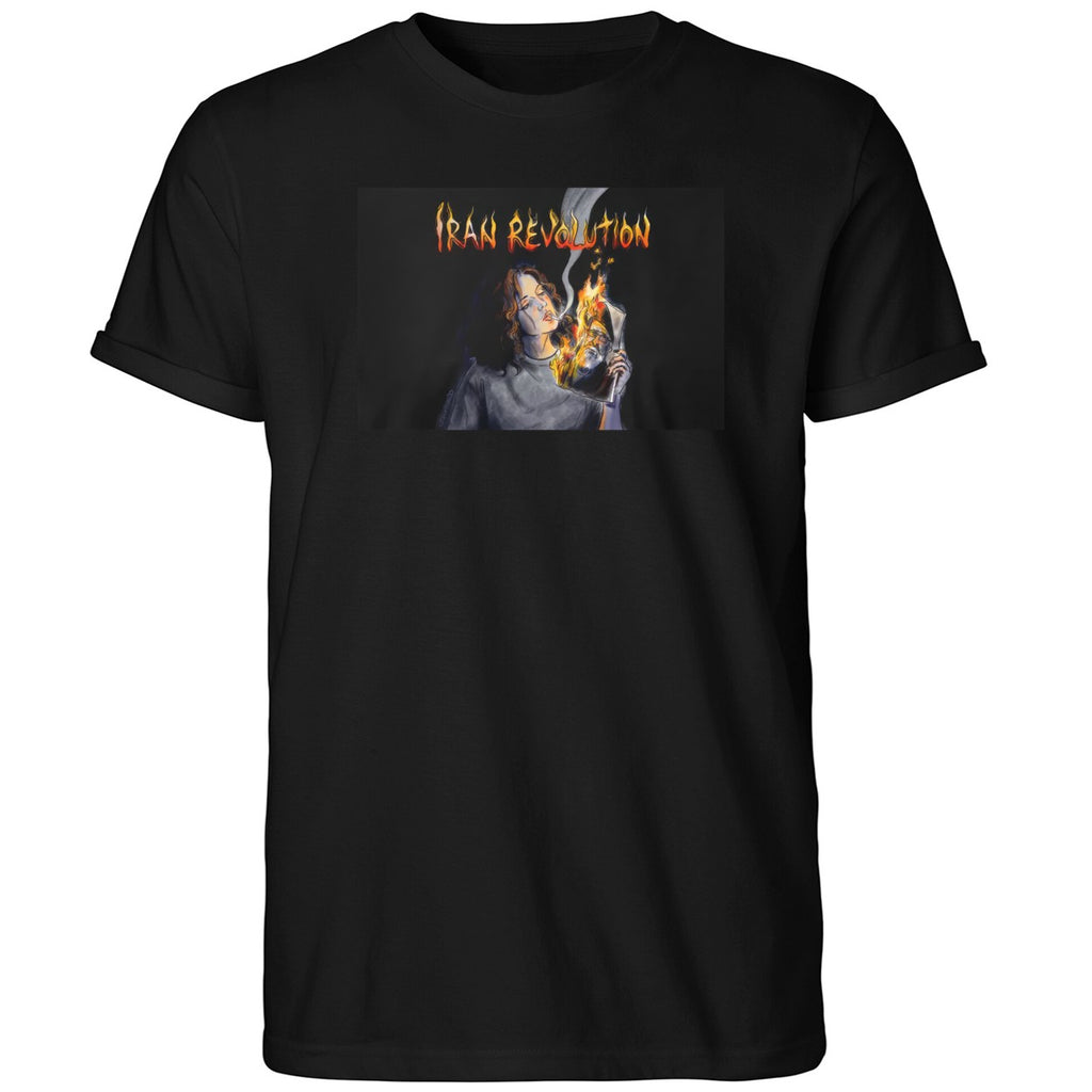 Iran Revolution Smoking Persian Girl Shirt