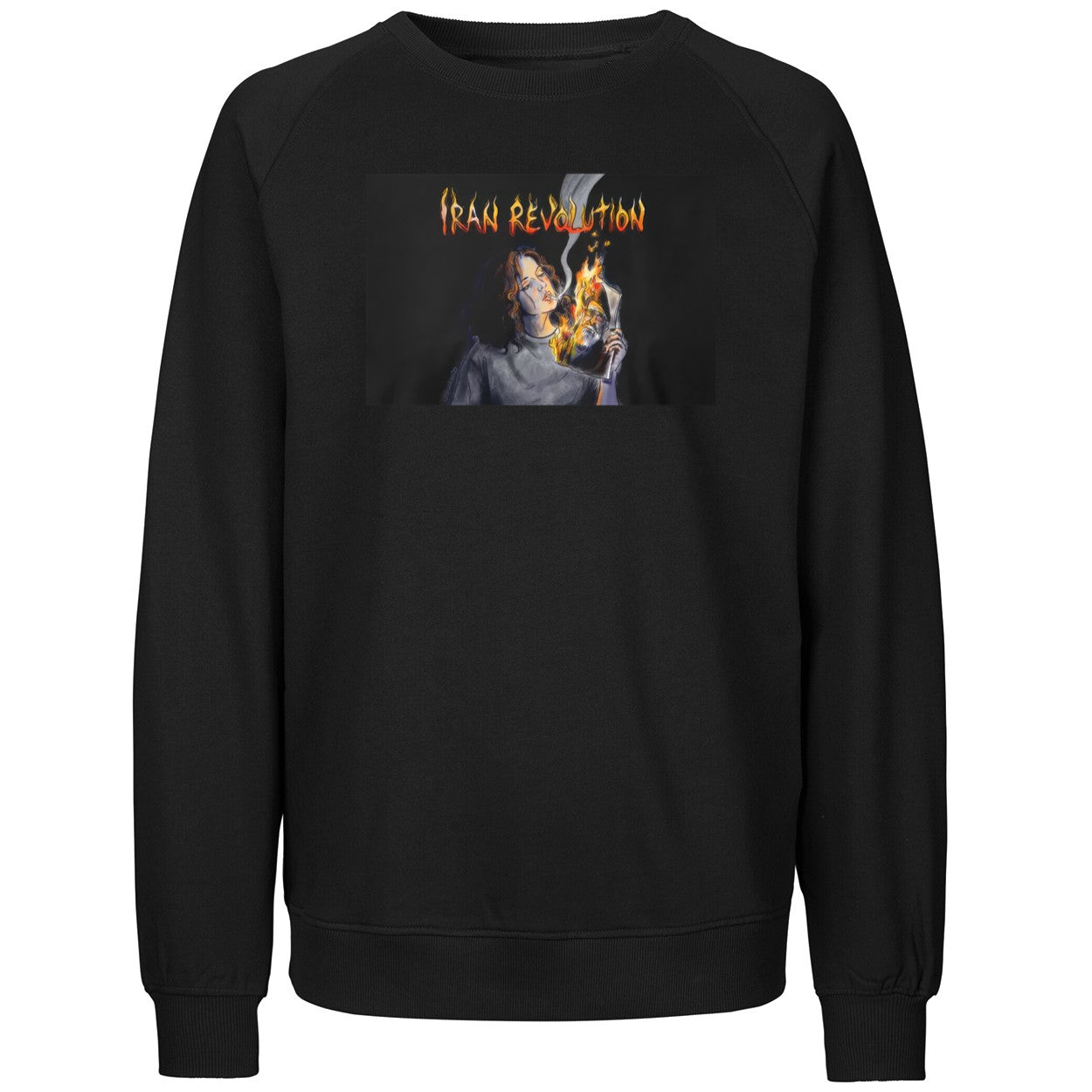 Iran Revolution Smoking Persian Girl Shirt