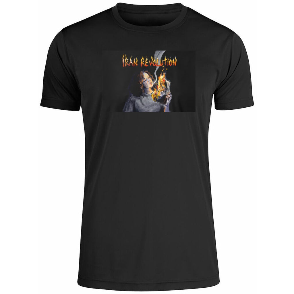 Iran Revolution Smoking Persian Girl Shirt