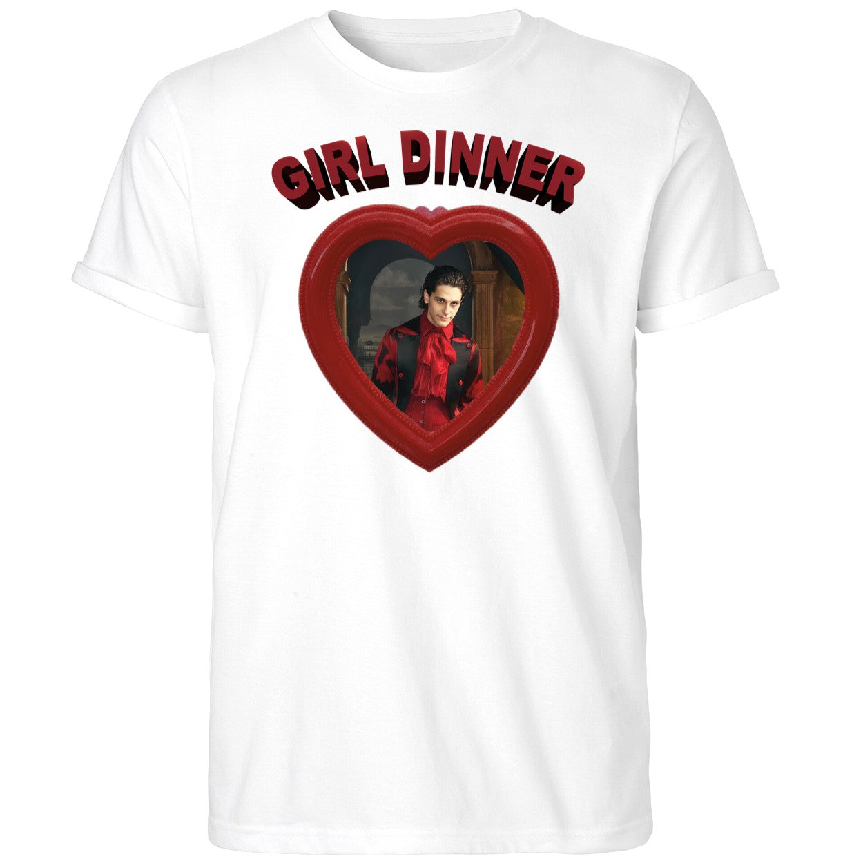 Isaac Night Girl Dinner Slurp Shirt