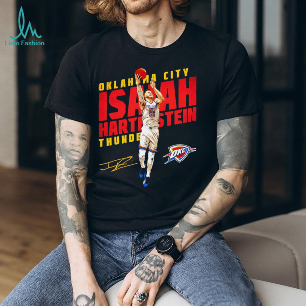 Isaiah Hartenstein Oklahoma City Thunder Signature Slam Dunk T Shirt
