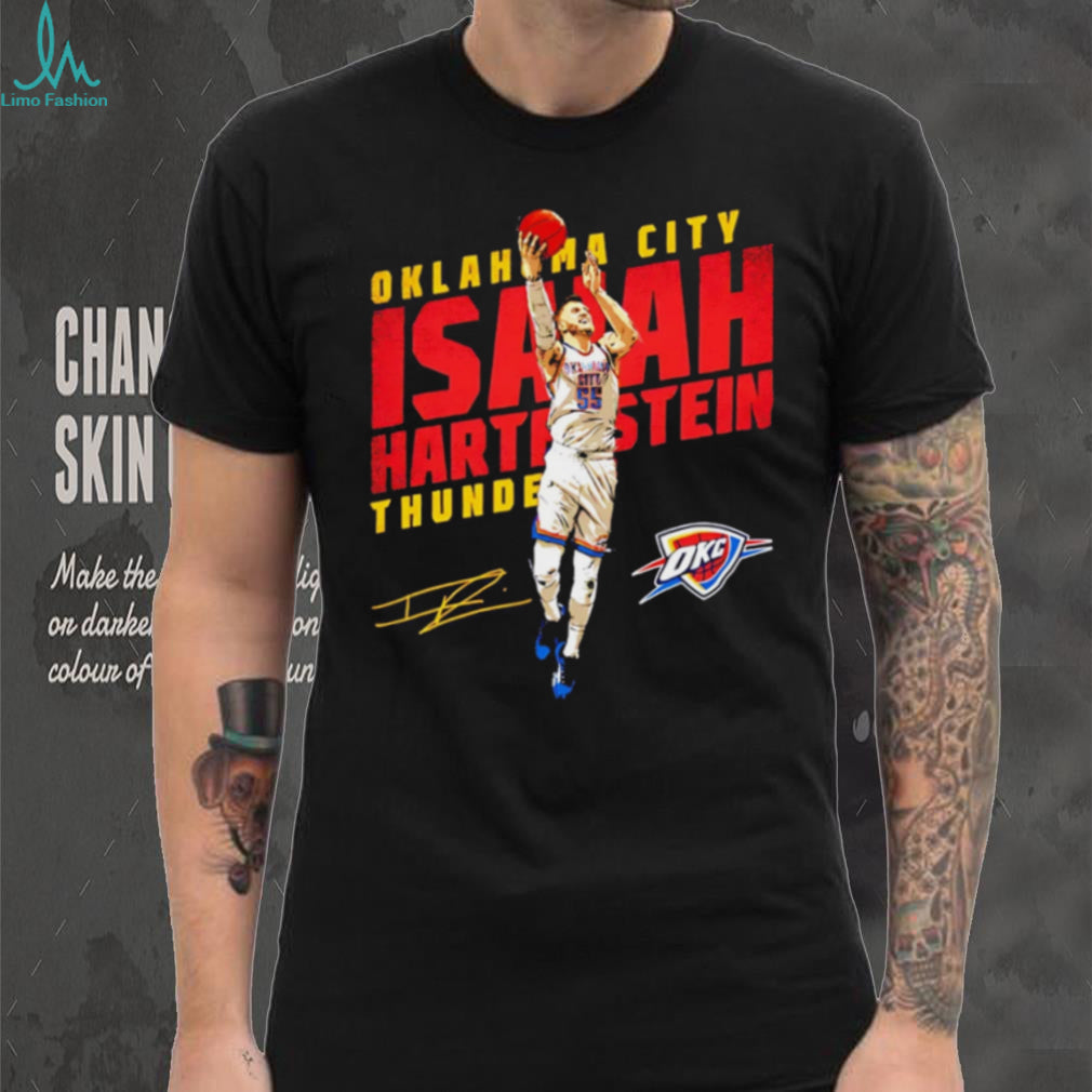 Isaiah Hartenstein Oklahoma City Thunder Signature Slam Dunk T Shirt