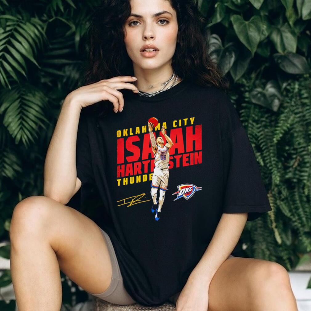 Isaiah Hartenstein Oklahoma City Thunder Signature Slam Dunk T Shirt