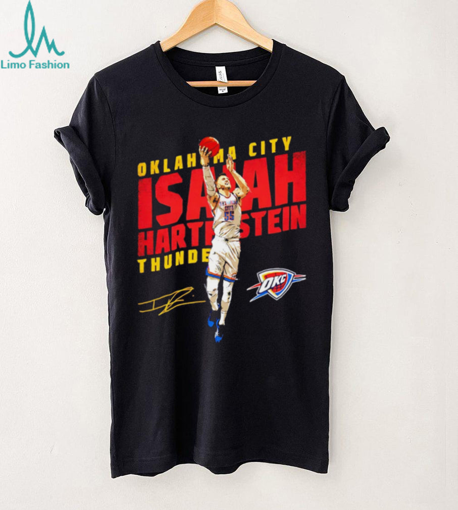 Isaiah Hartenstein Oklahoma City Thunder Signature Slam Dunk T Shirt