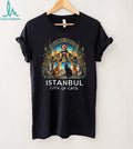 Istanbul City of Cats Artistic Hagia Sophia Landmark T Shirt