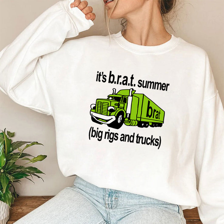 It’s BRAT Summer Big Rigs And Trucks Shirt