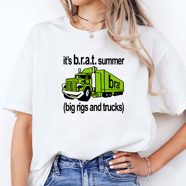 It’s BRAT Summer Big Rigs And Trucks Shirt