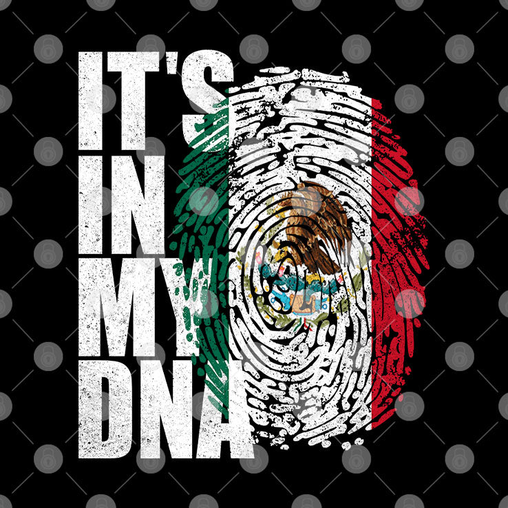 It’s In DNA Mexican T Shirt