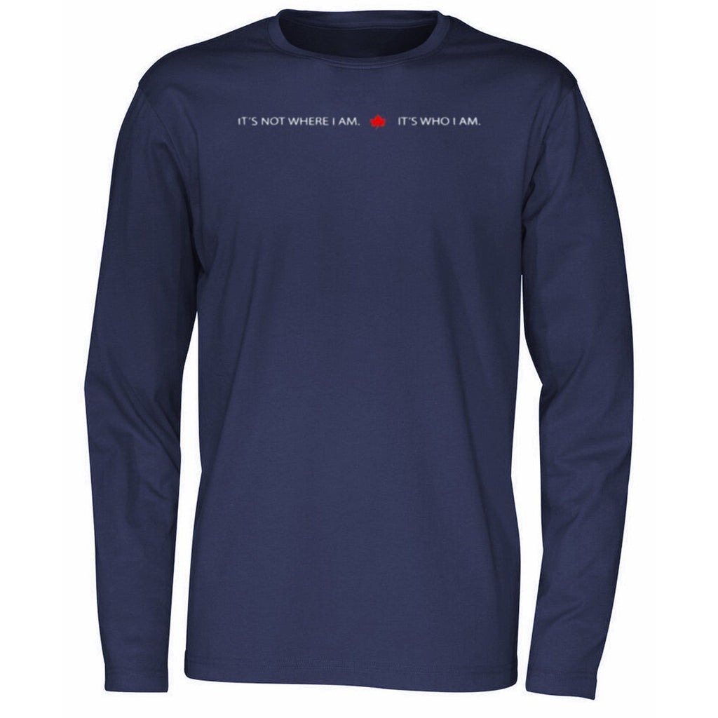 It’s Not Where I Am Canada It’s Who I Am Shirt