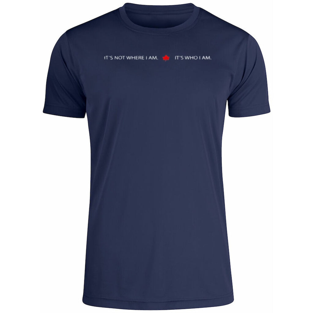 It’s Not Where I Am Canada It’s Who I Am Shirt