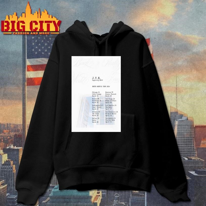 J.Y.N. North America Tour 2026 Poster Shirt