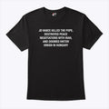 JD Vance Killed The Pope Destroyed Peace Negotiations With Iran Shirt