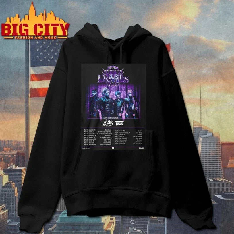 JILUKA WORLD TOUR 2026 DeViLs USA poster t-shirt