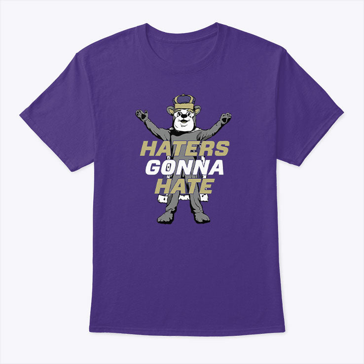 JMU Duke Dog Mascot Haters Gonna Hate T Shirt
