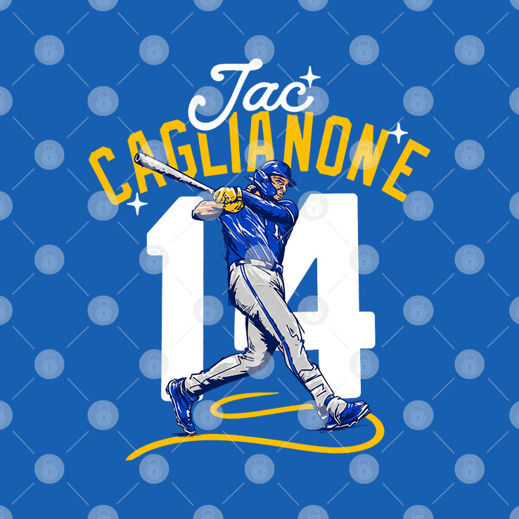 Jac Caglianone No 14 Kansas City Royals Baseball T Shirt